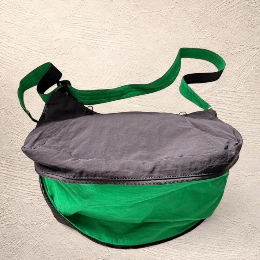 Large Waterproof Parachute Nylon Crossbody Bag